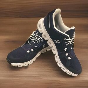 On Running Men's Navy Athletic Shoes 9.5